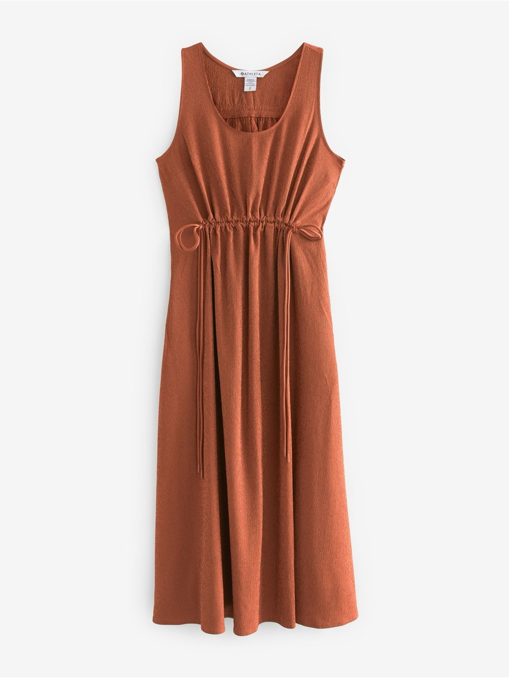 Athleta Rust Tank Maxi Dress